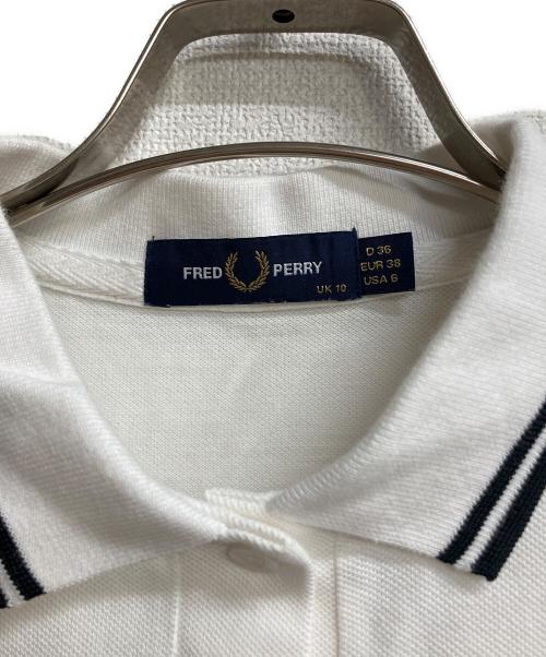 FRED PERRY（フレッドペリー）FRED PERRY (フレッドペリー) The Fred Perry Shirt ホワイト サイズ:38の古着・服飾アイテム