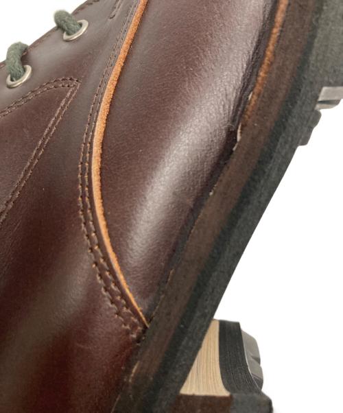 SLOW WEAR LION（スローウェアライオン）SLOW WEAR LION (スローウェアライオン) レザーワークブーツ ブラウン サイズ:8Eの古着・服飾アイテム