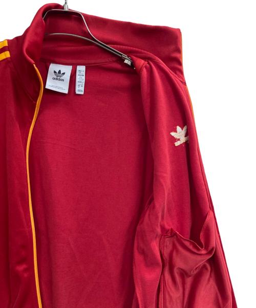adidas（アディダス）adidas (アディダス) トラックジャケット レッド サイズ:Lの古着・服飾アイテム
