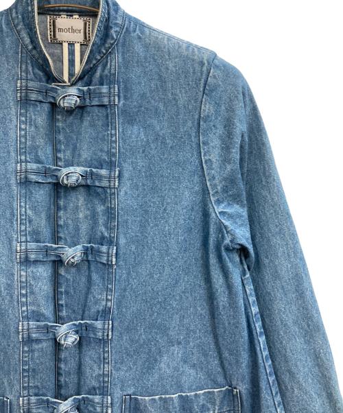 mother（マザー）mother (マザー) KUNG FU DENIM JACKET スカイブルー サイズ:記載なし（実寸サイズを参照ください）の古着・服飾アイテム