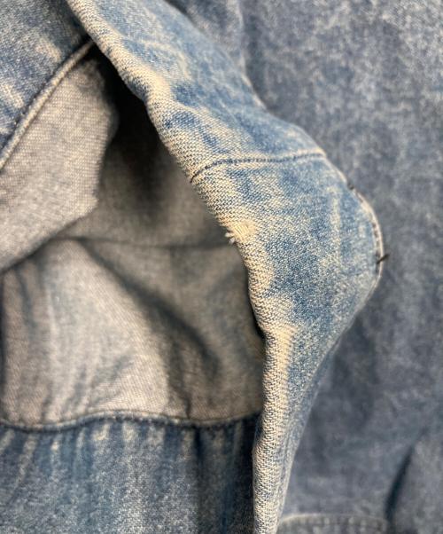 mother（マザー）mother (マザー) KUNG FU DENIM JACKET スカイブルー サイズ:記載なし（実寸サイズを参照ください）の古着・服飾アイテム