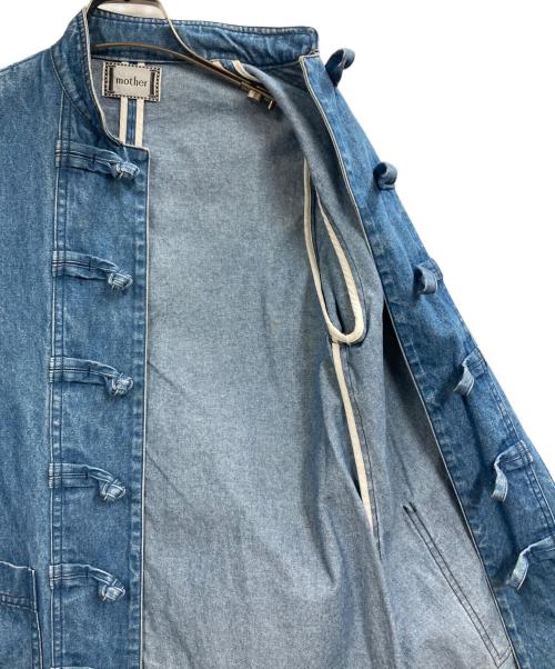 mother（マザー）mother (マザー) KUNG FU DENIM JACKET スカイブルー サイズ:記載なし（実寸サイズを参照ください）の古着・服飾アイテム