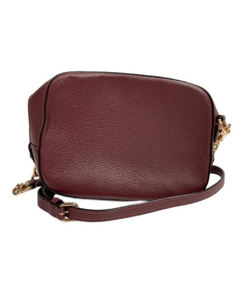 COACH（コーチ）COACH (コーチ) カメラチェーンショルダーバッグ バーガンディーの古着・服飾アイテム