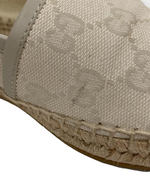 GUCCI（グッチ）GUCCI (グッチ) エスパドリーユ アイボリー サイズ:36の古着・服飾アイテム