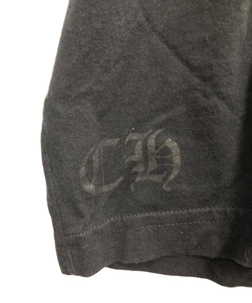 CHROME HEARTS（クロムハーツ）CHROME HEARTS (クロムハーツ) Horse Shoe Logo Pocket T-Shirt ブラック サイズ:Lの古着・服飾アイテム