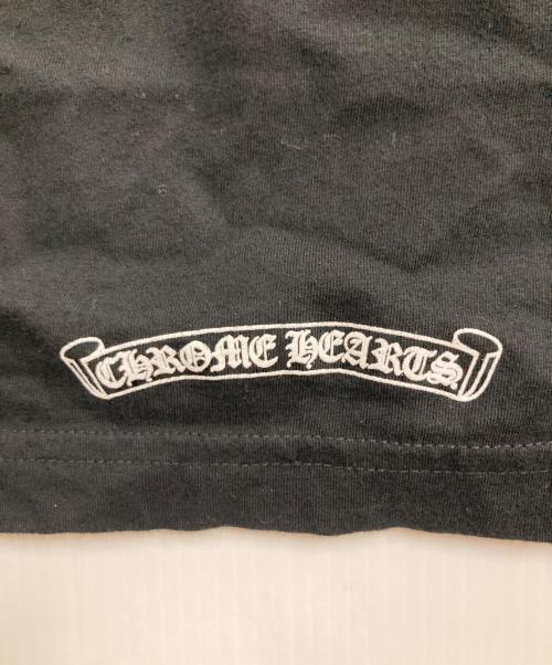 CHROME HEARTS（クロムハーツ）CHROME HEARTS (クロムハーツ) Horse Shoe Logo Pocket T-Shirt ブラック サイズ:Lの古着・服飾アイテム