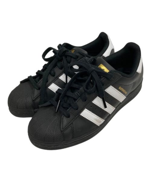 adidas（アディダス）adidas (アディダス) ローカットスニーカー ブラック サイズ:24.5の古着・服飾アイテム