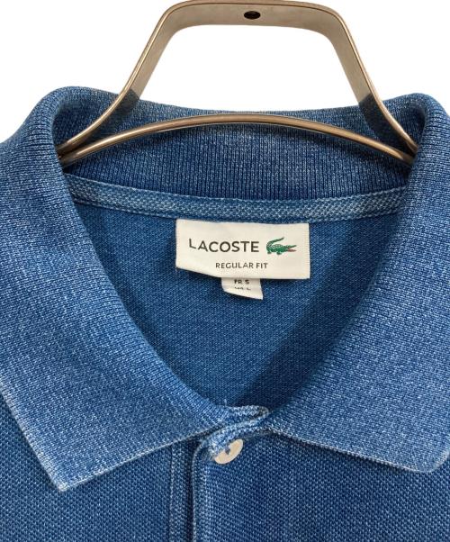 LACOSTE（ラコステ）LACOSTE (ラコステ) ポロシャツ ブルー サイズ:Lの古着・服飾アイテム