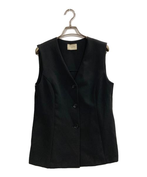 UNITED ARROWS TOKYO（ユナイテッドアローズトウキョウ）UNITED ARROWS TOKYO (ユナイテッドアローズトウキョウ) ジレ ブラック サイズ:記載なし（実寸サイズを参照ください）の古着・服飾アイテム