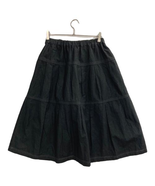Cotton House Aya（コットンハウス アヤ）Cotton House Aya (コットンハウス アヤ) イージースカート ブラック サイズ:Mの古着・服飾アイテム