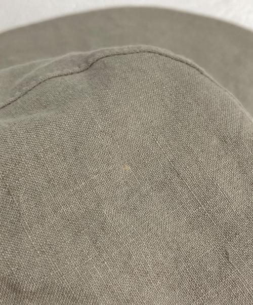 MARGARET HOWELL（マーガレットハウエル）MARGARET HOWELL (マーガレットハウエル) リネンハット グレーの古着・服飾アイテム
