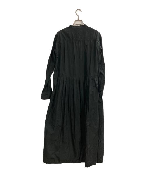 pas de calais（パドカレ）pas de calais (パドカレ) シワ加工ワンピース ブラック サイズ:36の古着・服飾アイテム