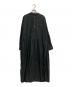 pas de calais（パドカレ）の古着「シワ加工ワンピース」｜ブラック