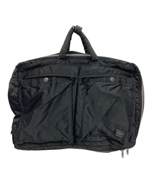 PORTER（ポーター）PORTER (ポーター) TANKER 3WAY BRIEFCASE ブラックの古着・服飾アイテム