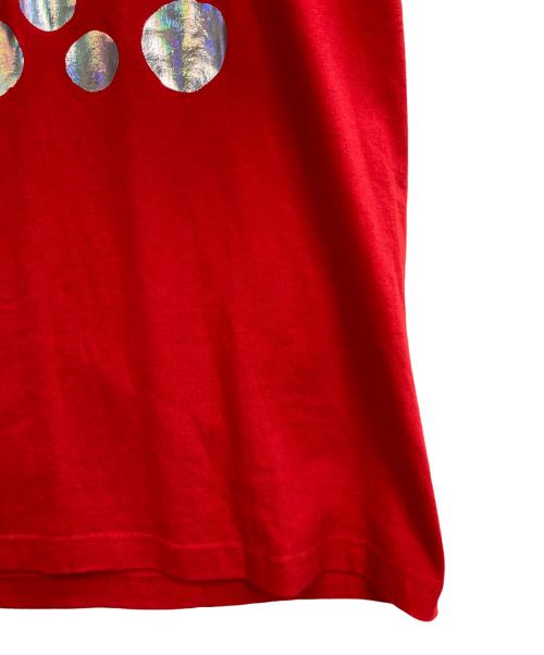 yayoi kusama（ヤヨイクサマ）YAYOI KUSAMA (ヤヨイクサマ) TOWATEI Tシャツ レッド サイズ:Lの古着・服飾アイテム