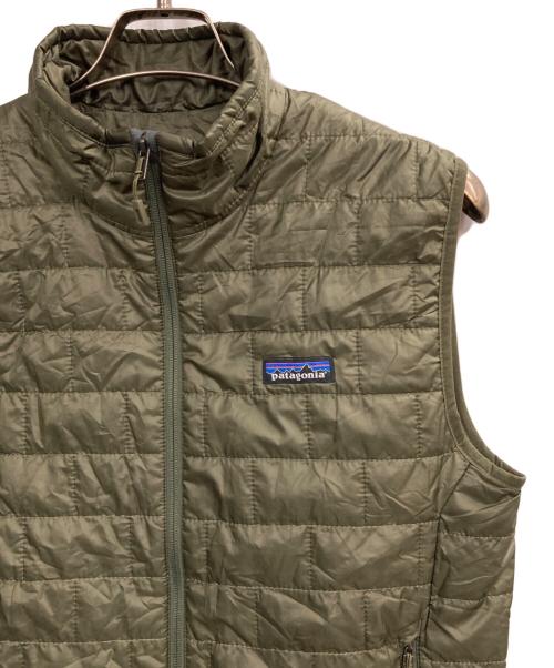 Patagonia（パタゴニア）Patagonia (パタゴニア) ナノパフベスト オリーブ サイズ:Sの古着・服飾アイテム