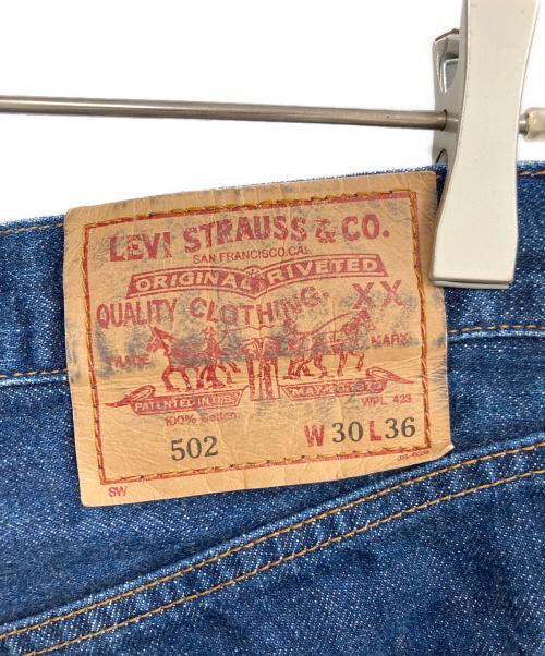 LEVI'S（リーバイス）LEVI'S (リーバイス) 502XXデニムパンツ ネイビー サイズ:W30の古着・服飾アイテム