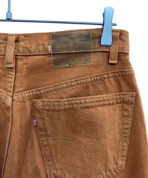 LEVI'S（リーバイス）LEVI'S (リーバイス) 501後染めデニムパンツ ブラウン サイズ:W32L34の古着・服飾アイテム