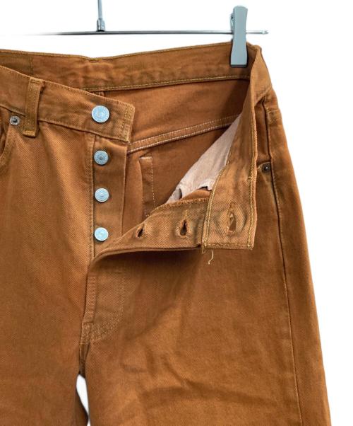 LEVI'S（リーバイス）LEVI'S (リーバイス) 501後染めデニムパンツ ブラウン サイズ:W32L34の古着・服飾アイテム