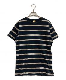 Trophy Clothing（トロフィークロージング）の古着「ボーダーカットソー」｜ブラック