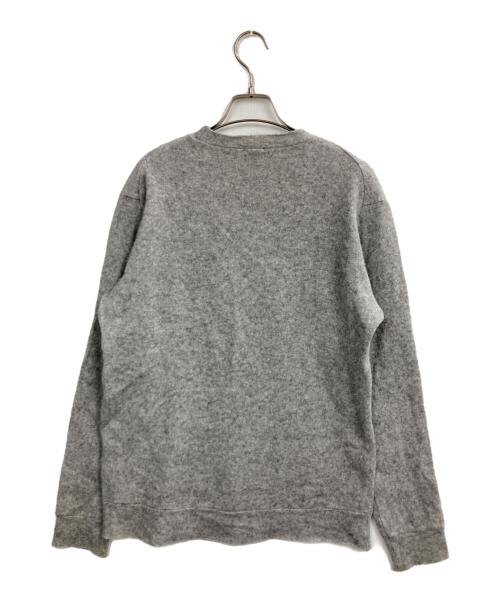 ikiji（イキジ）ikiji (イキジ) カシミヤニット グレー サイズ:二の古着・服飾アイテム