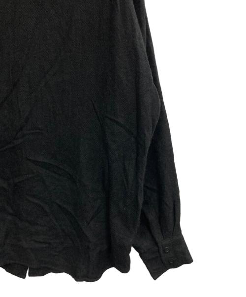 HAVERSACK（ハバーサック）HAVERSACK (ハバーサック) カシミヤシャツ ブラック サイズ:Mの古着・服飾アイテム