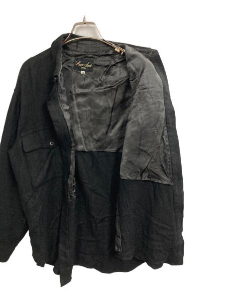 HAVERSACK（ハバーサック）HAVERSACK (ハバーサック) カシミヤシャツ ブラック サイズ:Mの古着・服飾アイテム