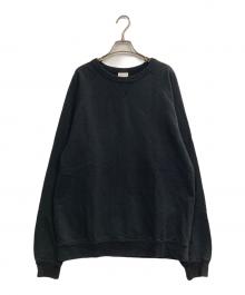 DRIES VAN NOTEN（ドリスヴァンノッテン）の古着「Vガゼットラグランスウェット」｜ブラック