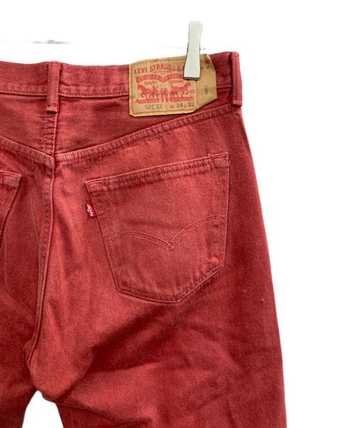 LEVI'S（リーバイス）LEVI'S (リーバイス) 501XXデニムパンツ レッド サイズ:W34L32の古着・服飾アイテム