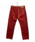 LEVI'S (リーバイス) 501XXデニムパンツ レッド サイズ:W34L32：7000円