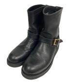 SURE BOOTSシュアブーツ）の古着「GRIDLEY エンジニアブーツ」｜ブラック