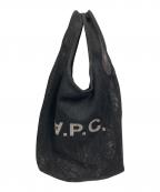 A.P.C.アーペーセー）の古着「メッシュトートバッグ」｜ブラック