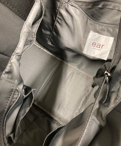 ear PAPILLONNER（イアパピヨネ）ear PAPILLONNER (イアパピヨネ) 樹脂パーツトートバッグS ブラックの古着・服飾アイテム