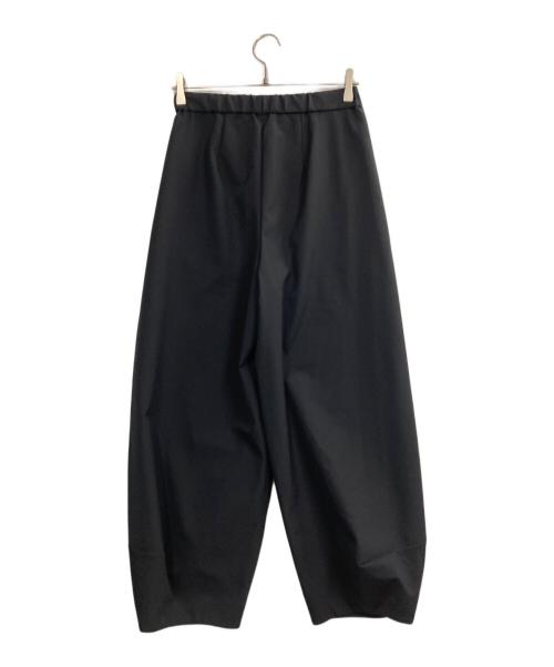 nagonstans（ナゴンスタンス）nagonstans (ナゴンスタンス) cropped balloon pants ブラック サイズ:Mの古着・服飾アイテム