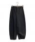 nagonstans（ナゴンスタンス）の古着「cropped balloon pants」｜ブラック