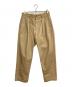 Schott（ショット）の古着「TC DOUBLE PLEATED WIDE PANTS」｜ベージュ