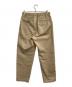 Schott (ショット) TC DOUBLE PLEATED WIDE PANTS ベージュ サイズ:M：6000円