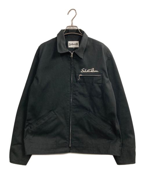 Schott（ショット）Schott (ショット) TC WORK JACKET ブラック サイズ:Mの古着・服飾アイテム