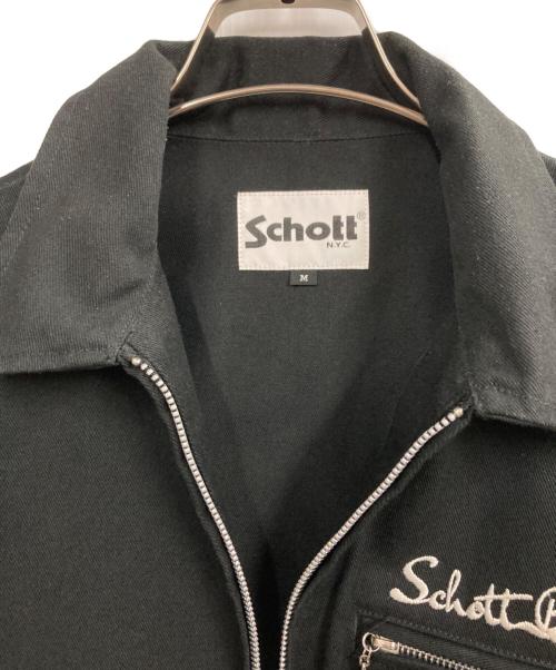 Schott（ショット）Schott (ショット) TC WORK JACKET ブラック サイズ:Mの古着・服飾アイテム