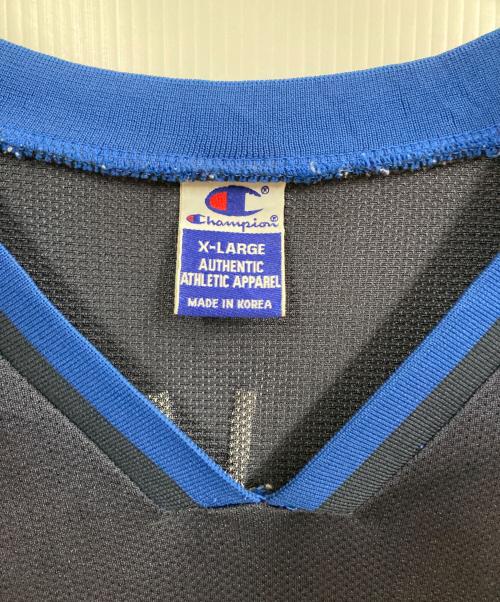 Champion（チャンピオン）Champion (チャンピオン) ゲームシャツ ブルー サイズ:XLの古着・服飾アイテム