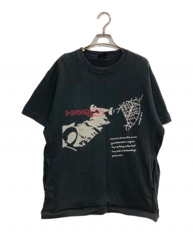 トニーホーク　フィギュア　Tシャツ　tony hawk 中古・古着通販】tony hawk (トニーホーク) プリントTシャツ ブラック