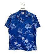 RJCアールジェーシー）の古着「アロハシャツ」｜ブルー
