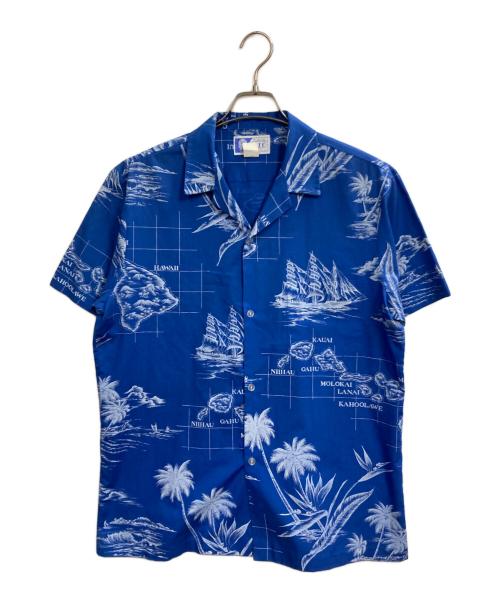 RJC（アールジェーシー）RJC (アールジェーシー) アロハシャツ ブルー サイズ:STYLEの古着・服飾アイテム