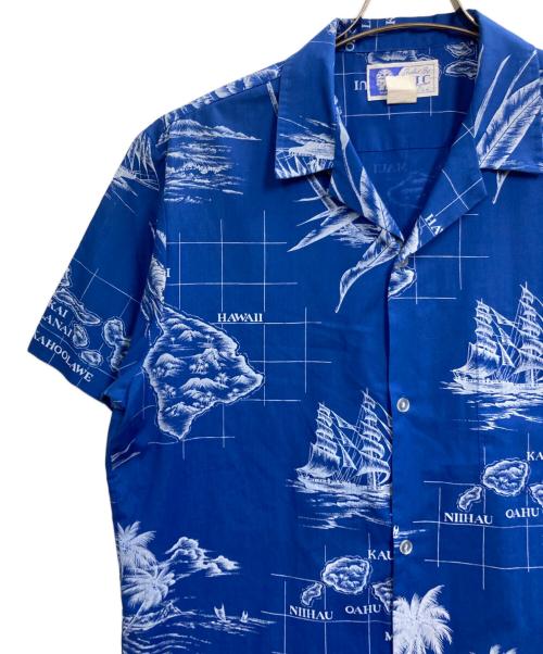 RJC（アールジェーシー）RJC (アールジェーシー) アロハシャツ ブルー サイズ:STYLEの古着・服飾アイテム