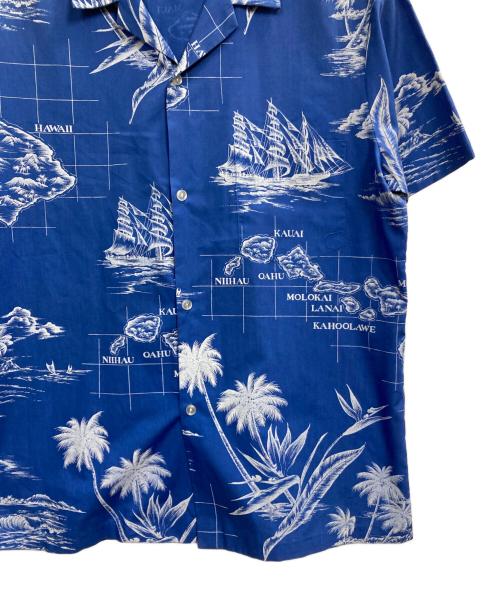 RJC（アールジェーシー）RJC (アールジェーシー) アロハシャツ ブルー サイズ:STYLEの古着・服飾アイテム