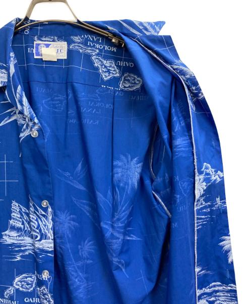 RJC（アールジェーシー）RJC (アールジェーシー) アロハシャツ ブルー サイズ:STYLEの古着・服飾アイテム