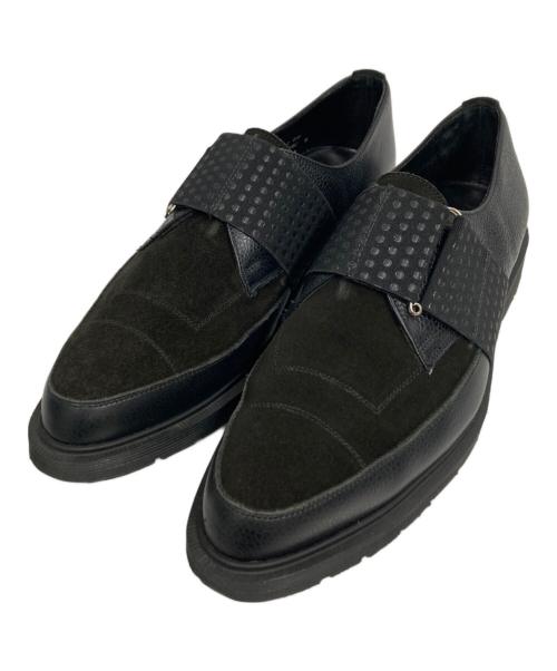AVES CES FRERES by ART COMES FIRST（アート カムズ ファースト）AVES CES FRERES by ART COMES FIRST (アート カムズ ファースト) SOLOVAIR (ソロヴェアー) NUMLAI SHOES ブラック サイズ:8の古着・服飾アイテム