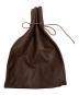 MARGARET HOWELL (マーガレットハウエル) 巾着 ブラウン：6000円