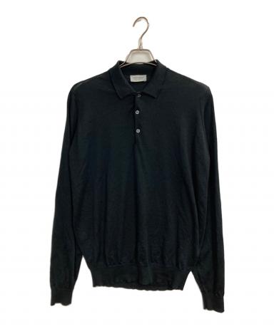 中古・古着通販】JOHN SMEDLEY (ジョンスメドレー) ニットポロシャツ