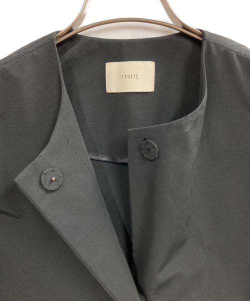 LE PHIL（ル フィル）LE PHIL (ル フィル) ノースリーブワンピース ブラック サイズ:Freeの古着・服飾アイテム